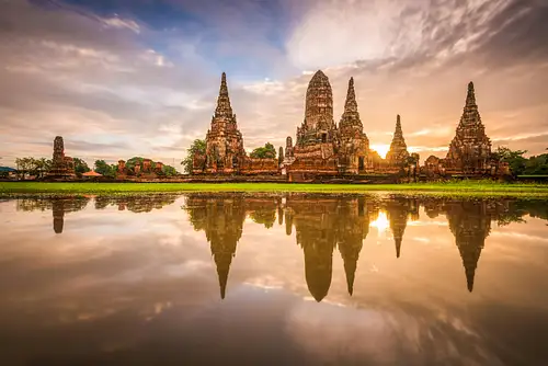 Ancient Temples of Ayutthaya and River Cruise with Lunch