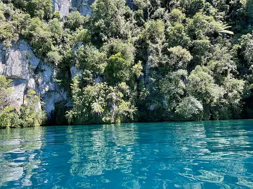 Lake Taupo Adventure Cruise Through Dramatic Cliffs and Ravines