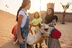 Dubai desert safari with BBQ dinner & local driver - VIP