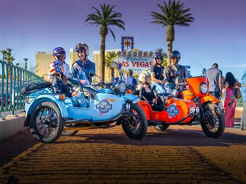 Valley of Fire & Lake Mead Guided Sidecar Adventure from Las Vegas